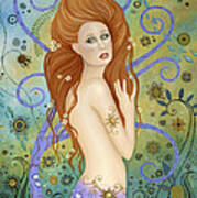 Lady Poseidon Art Print
