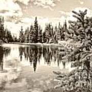 Lake Irene At Milner's Pass - Rocky Mountain National Park Colorado Art Print