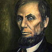 Lincoln Portrait #3 Art Print