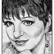 Liza Minnelli In 2006 Art Print