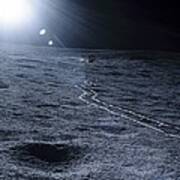 Lunar Landing Module Art Print