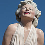 Marilyn In The Sun Art Print