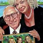 Marilyn's Inlaws And Their Grandchildren Art Print