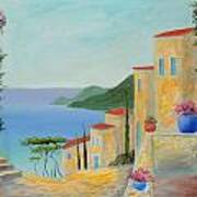 Mediterranean Haven Art Print