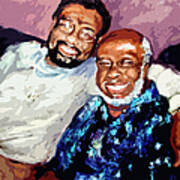 Memphis Soul Music William Bell And Rufus Thomas Art Print
