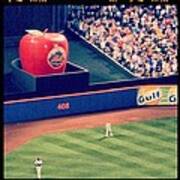 Mets Homerun In The Big Apple Art Print