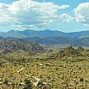 Mojave Desert Panorama Art Print