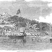 Monrovia, Liberia, 1849 Art Print