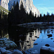 Morning Sunlight On El Cap Art Print