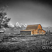 Moulton Barn Antique Art Print