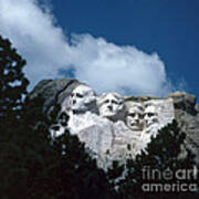 Mount Rushmore Art Print