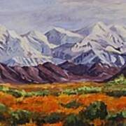 Mountain Range Art Print