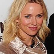 Naomi Watts In Attendance For A View Art Print