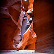 Narrow Canyon Art Print