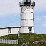 Nubble Lighthouse- Canvas Art Print