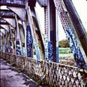 Old Rail Bridge Art Print