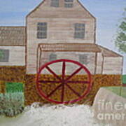 Ole' Grist Mill Art Print