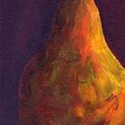 Orange Pear Art Print