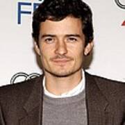 Orlando Bloom At Arrivals For Afi Fest Art Print