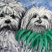 Parade Pups Art Print