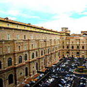 Parking Lot In Vatican Art Print