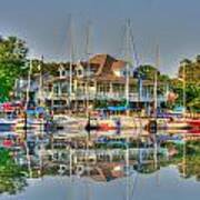 Pascagoula Boat Harbor Art Print