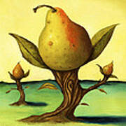 Pear Trees 2 Art Print