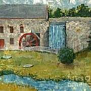 Pepperidge Farm Gristmill Art Print