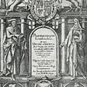 Pharmacopoeia Londinensis, 1632 Art Print