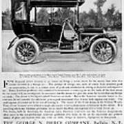 Pierce-arrow Auto Ad, 1905 Art Print