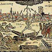 Plague In London 1625 Art Print