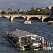 Pont Du Carroussel. Paris. France Art Print