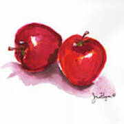 Red Apples Art Print