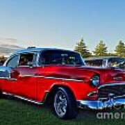 Red Bel Air Art Print