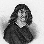 Rene Descartes, French Polymath Art Print