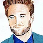 Robert Pattinson 36 Art Print