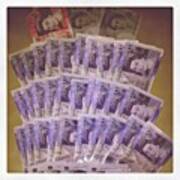 Rolling In It #money #currency Art Print