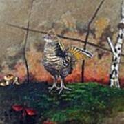 Ruffed Grouse Art Print