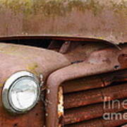 Rusty Old Gmc Truck . 7d8403 Art Print