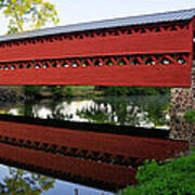 Sachs Covered Bridge Art Print