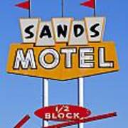 Sands Motel Art Print