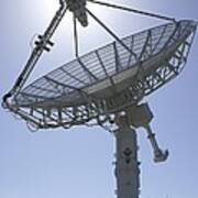Satellite Communications Antenna Art Print