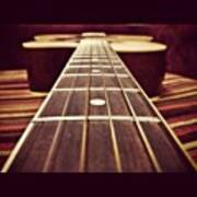 Six String.. #lordrul #guitar #strings Art Print