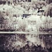 Somewhere In Norway. Infrared Art Print