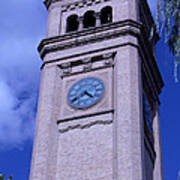 Spokane Clock Tower Art Print
