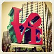 Standard. #love #philly #lovepark Art Print
