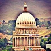 State Capital Art Print