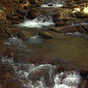 Stepping Stones Of The Mountains Art Print