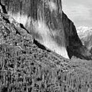 Storm Over El Capitan Art Print