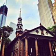 #stpaulschapel #worldtradecenter Art Print